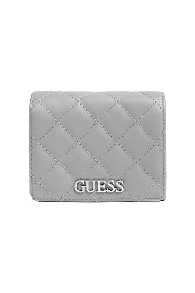 Guess Guess, Illy, Υφασμάτινο Πορτοφόλι, Μικρό Τρίπτυχο, VG797043, Γκρι, Για ...