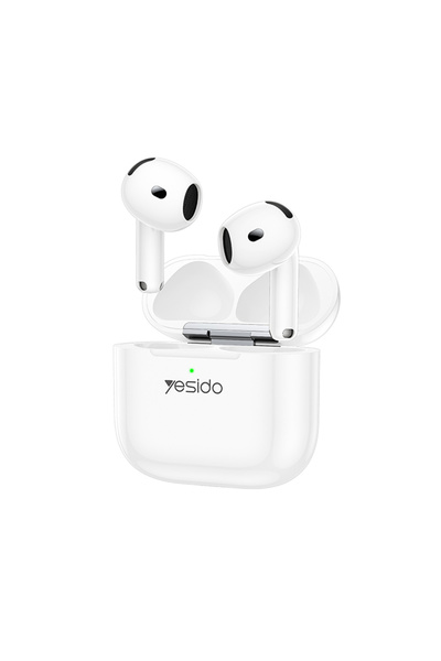 Yesido Airpod Bluetooth 5.4 headphones with ANC TWS32, 300mAh, white