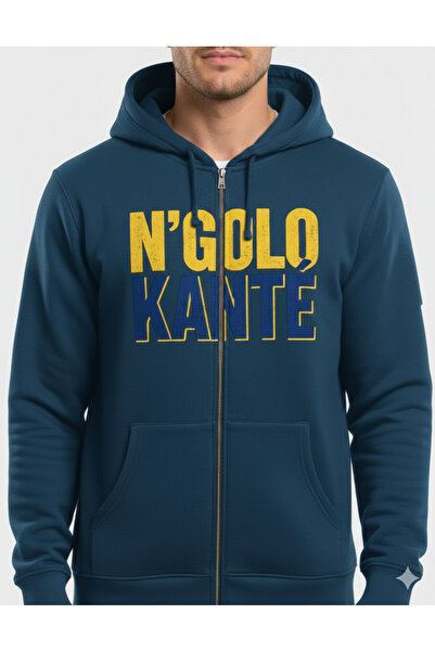 NİCE Siyah Kante Yazılı Kışlık Hırka