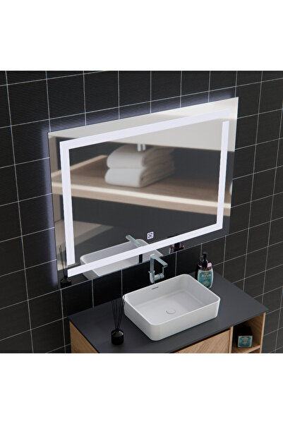 Alessandro DESIGN Σύστημα Αφής LED με Καθρέφτη Finater Defog 80x60 cm Korman ...