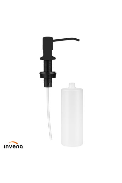 Invena Dozator de săpun SIMI Negru