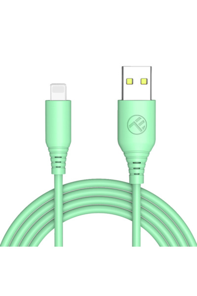 TELLUR Cablu de încărcare și date USB-A la Lightning Tellur, 15W, 1m, Verde