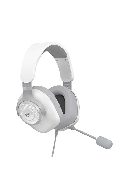Havit Gaming headset with adjustable microphone, 3.5mm, white H2230d