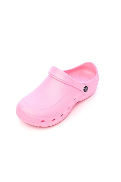Tellus Women's Pink Rubber Clogs F9002