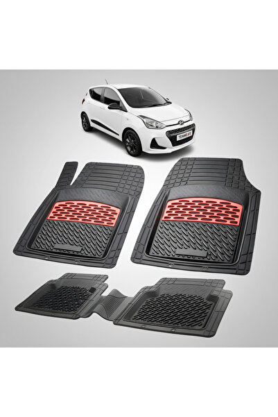 TEAMCAR Χαλάκια αυτοκινήτου Hyundai i10 2016-2019 - Χαλάκι δαπέδου από καουτσ...