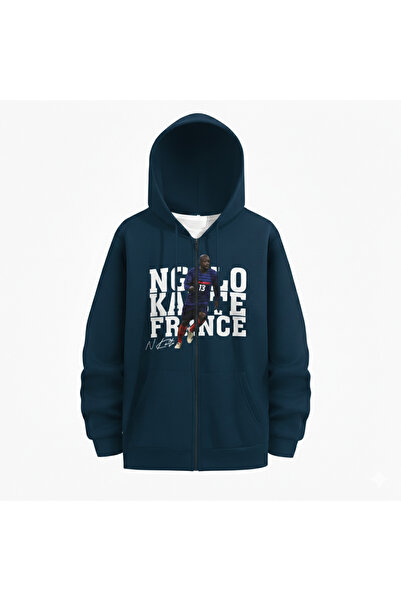 NİCE Petrol Kante Baskılı Kışlık Hırka