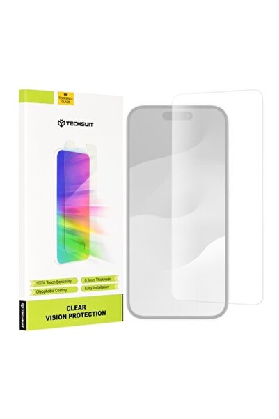 OEM Screen Protector for iPhone 15 Pro, Clear Vision Glass, M718