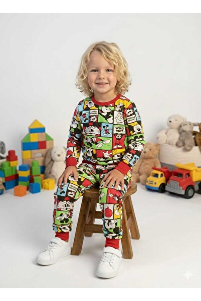 pae Παιδικό Σετ Πιτζάμες 3 τεμαχίων Advantage