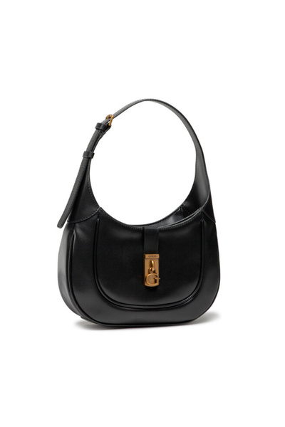 Guess Guess, Maimie Hobo, Συνθετικό Δέρμα, Υφασμάτινη Τσάντα, Μαύρη, HWVB84, ...