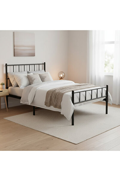 co arma إطار سرير أسود 190*90