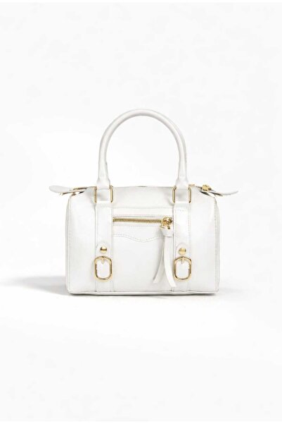 ÖZÜM ÇANTA Women's Handbag and Shoulder Bag White