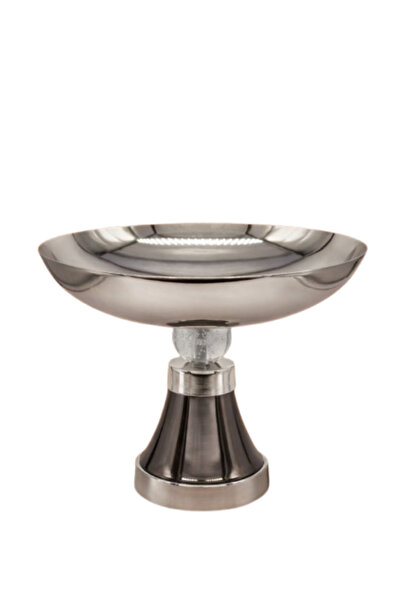 Other Elevated Stainless Steel Serving Stand with Elegant Base – 25 cm Diamet...