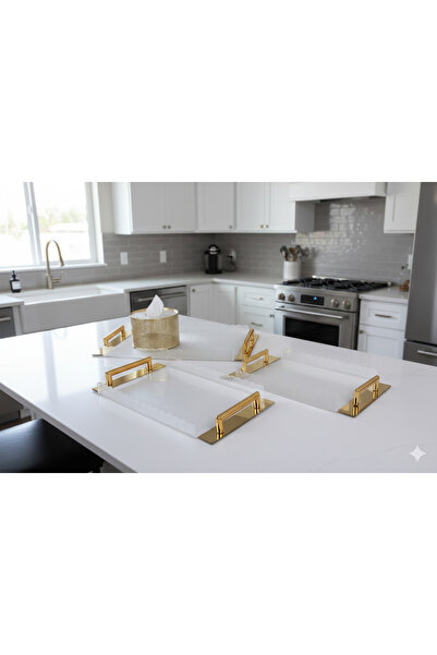 Generic Serving tray set with tissue box