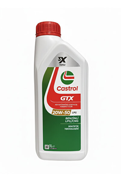 CASTROL Gtx Lpg 20W-50 1 Litre Motor Yağı