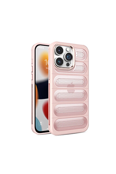 eco port iPhone 14 Pro Case Airmax Silicone Cover - Pink