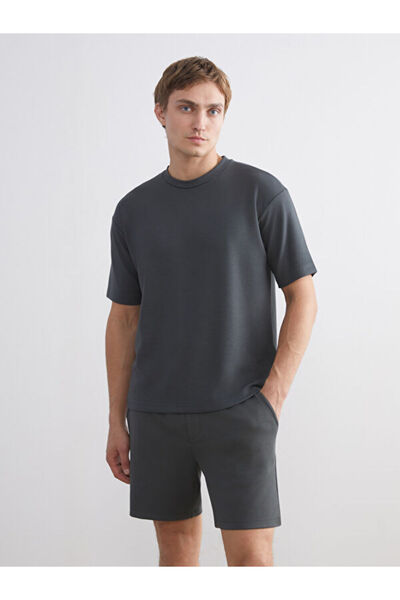 LC Waikiki Quality Parts from Çelebi Store Zero Roba Yaka Men's T-Shirt