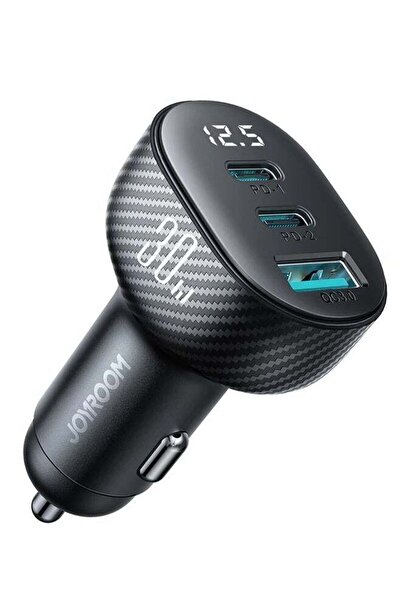 Joyroom JR-CCD04 2A1C 30W Car Charger Black
