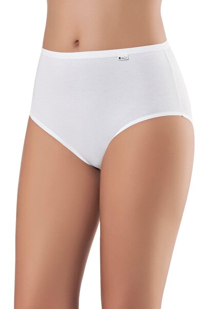 OBJE Women's White Cotton Panties