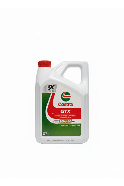 CASTROL Gtx Lpg 20W-50 4 Litre Motor Yağı