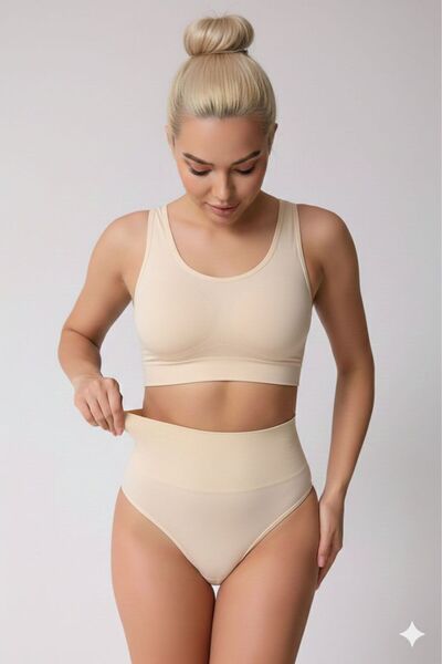 Peakform Yüksek Bel Alt Karın Ve Göbek Sıkılaştıran Toparlayan Seamless Korse...