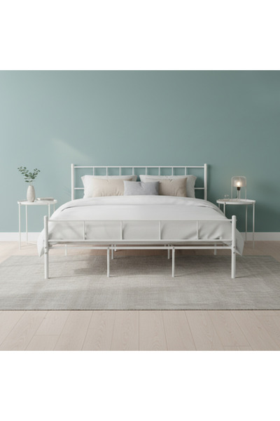 co arma White Bed Frame 200*180 cm