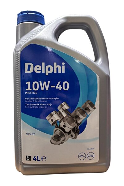 DELPHİ 10W-40 D Prestige 4 Litre Sentetik Motor Yağı