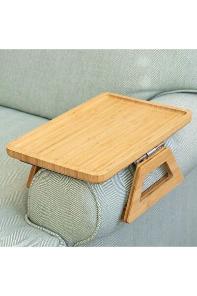 Seram Collection Koltuk Kenarı Sehpası Yan Kolçak Sehpası Servis Tepsisi Dikd...