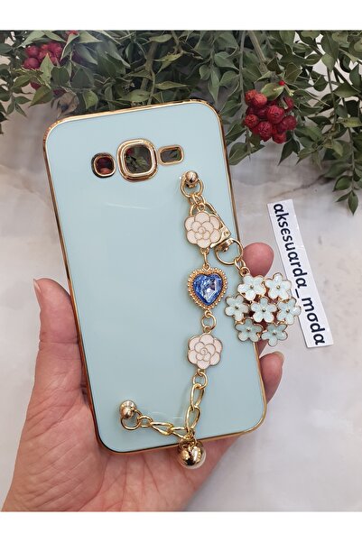 Aksesuarda Moda حافظة لامعة مقطوعة بالليزر متوافقة مع هاتف سامسونج جالاكسي J7...