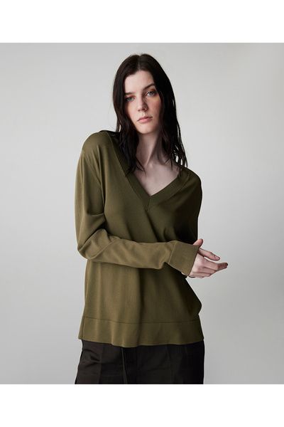 İpekyol V yaka basic triko