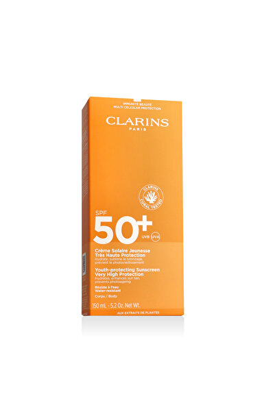 Clarins Yourh-Protecting Suncream Υψηλής Προστασίας SPF 50 150 ml