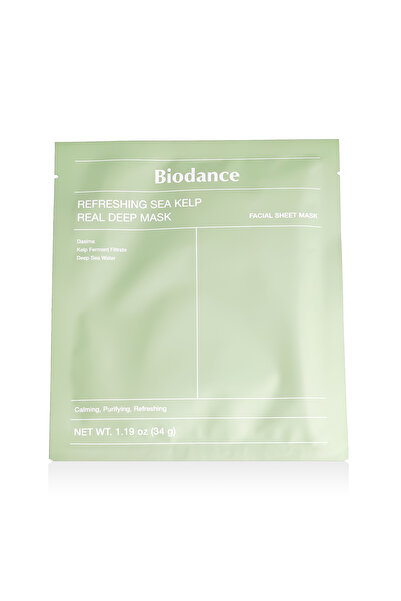 Biodance Αναζωογονητική μάσκα βαθιάς ενυδάτωσης με πραγματικά φύκια 34 γρ
