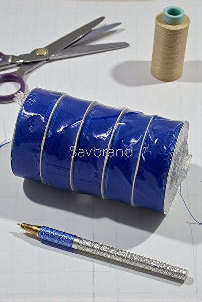 SavBrand Panglică din organza 2 cm – 25 yarzi |   Set de 5 culori asortate