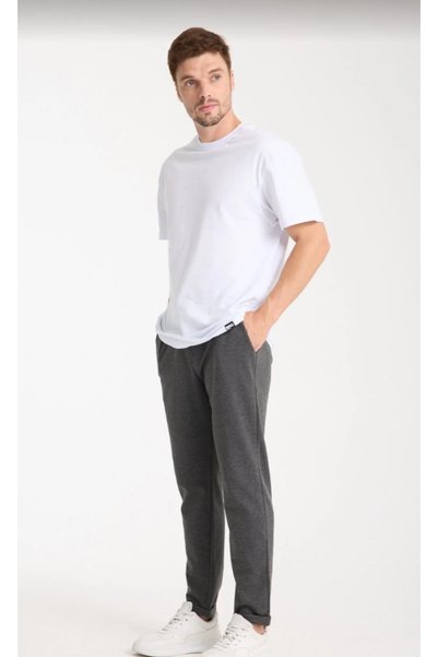 Malkan Erkek Rahat Kesim Beli Lastikli Jogger Pantolon