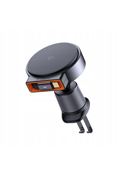 Mcdodo Car holder with wireless charging + retractable cable, Mcdodo, CH-0090
