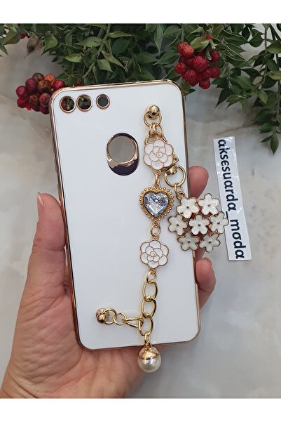 Aksesuarda Moda حافظة هواوي بي سمارت 2018 المتوافقة مع تصميم الزهور المقطوعة ...