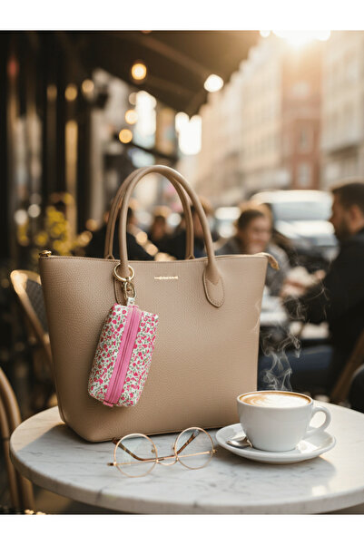 Ays Quilt Multi-Purpose Keychain Bag Charm - AirPods Case - Mini Lipstick and...