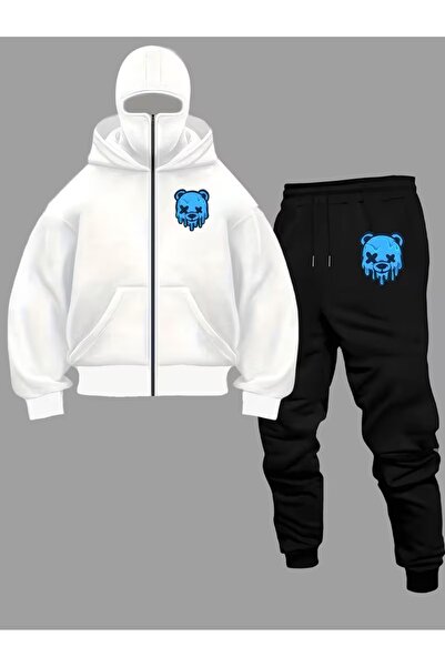 Flaubert -SET DE TRENING UNISIX NINJA CU MASCA DE ZI MĂRITĂ CU FERMUAR CARDIG...