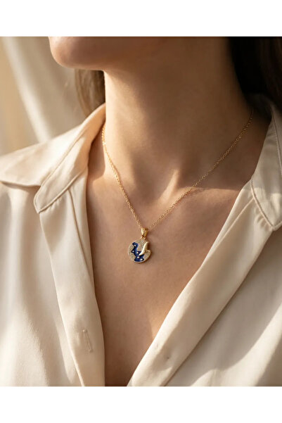 Dorvina 316L Steel Chain Gold Color Night Model Zircon Stone Women's Necklace...