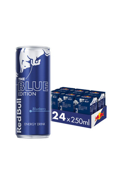 Red Bull The Blue Edition Blueberry Energy Drink 24 x 250ml HALAL