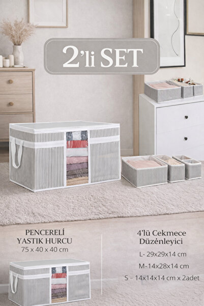 PONÇİK BEBEK Organizator sa 4 fioka i višenamenski organizator za odeću/stvar...