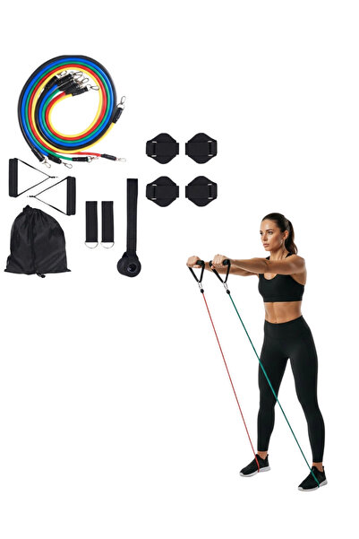 Twin Store Mey imports ®   11-piece multifunctional doorway exercise band hom...