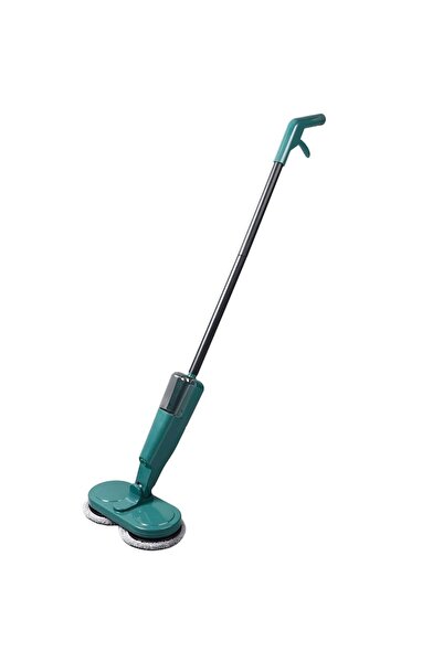 OEM Mop electric rotativ cu pulverizator integrat, 2 capete de curățare, plie...