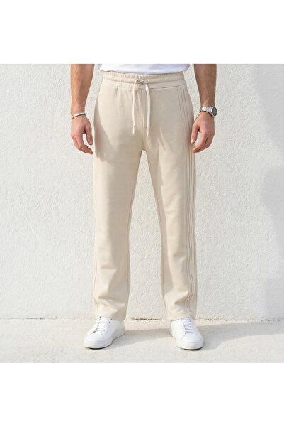 Plus Scorpion Men's Casual Sweatpants, Straight Leg, Comfortable Fit, Cotton