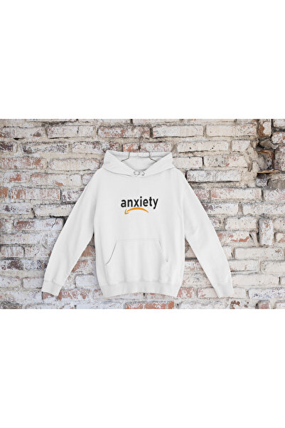 MG Anxiety Printed Cotton Long Sleeved 3-Thread Shardoon Unisex Hooded Sweats...