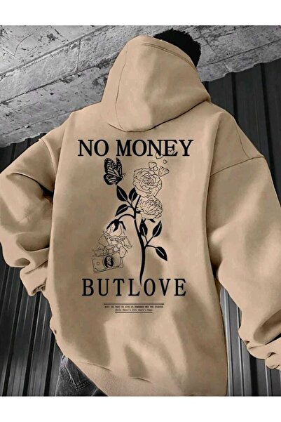 DİVİN Unisex Back-Printed Oversized Hooded Sweatshirt – Warm, Comfortable, an...