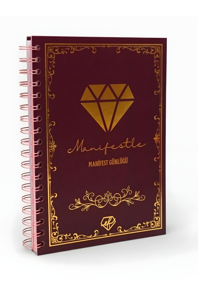 ÖZ OFİS MANİFESTLE Manifest Günlüğü Ajanda Sert Kapak Defter