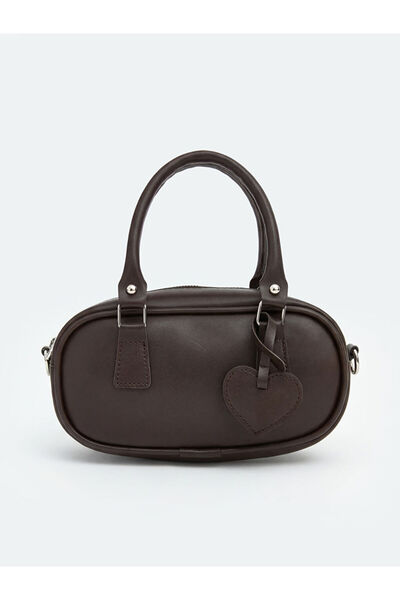 LC Waikiki Rmz Gi̇yi̇m Farkiyla Leather Look Girls' Shoulder Bag