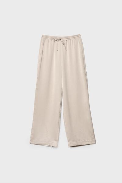 Stradivarius Satin culottes