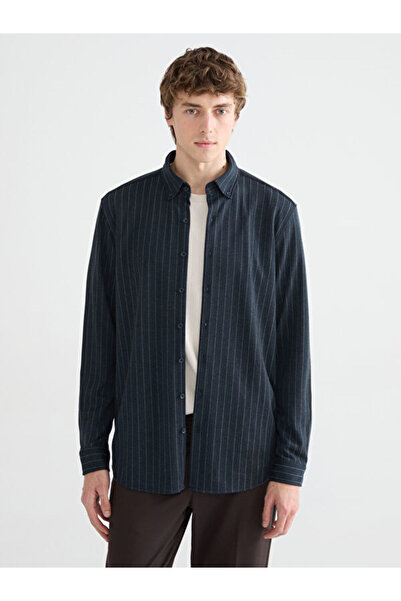 LC Waikiki Slim Fit Striped Men's Shirt