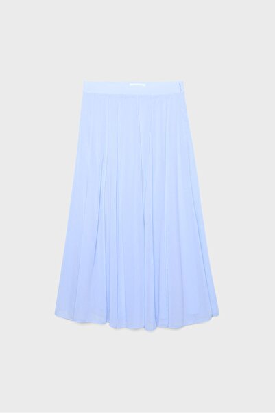 Stradivarius Pleated midi skirt